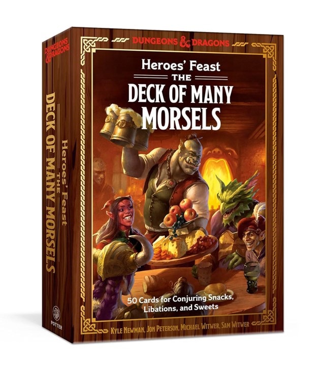 Dungeons & Dragons Heroes' Feast The Deck Of Many Morsels Recipe Card Deck - 5