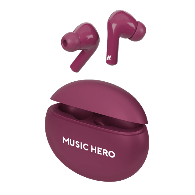 Music Hero X-Beat Violet True Wireless Bluetooth Earphones - 2