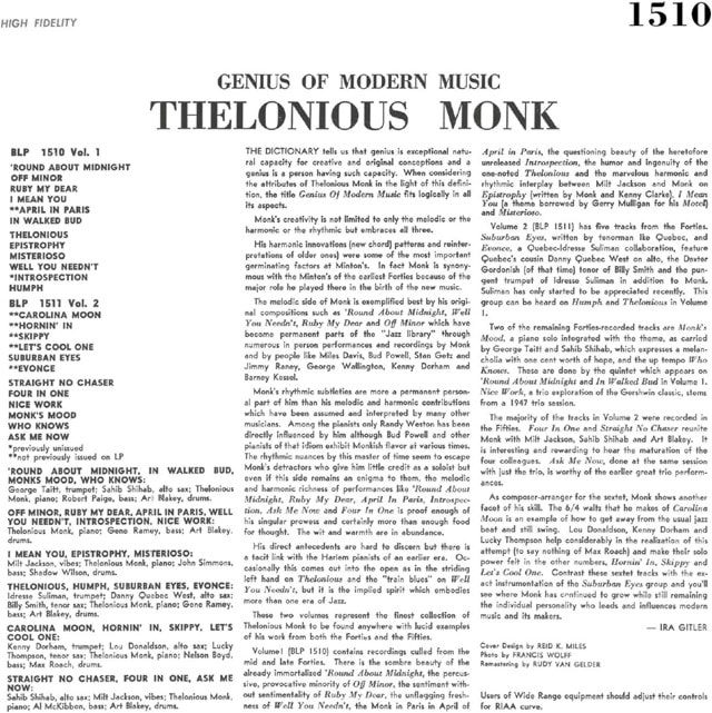 Genius of Modern Music - Volume 1 - 4