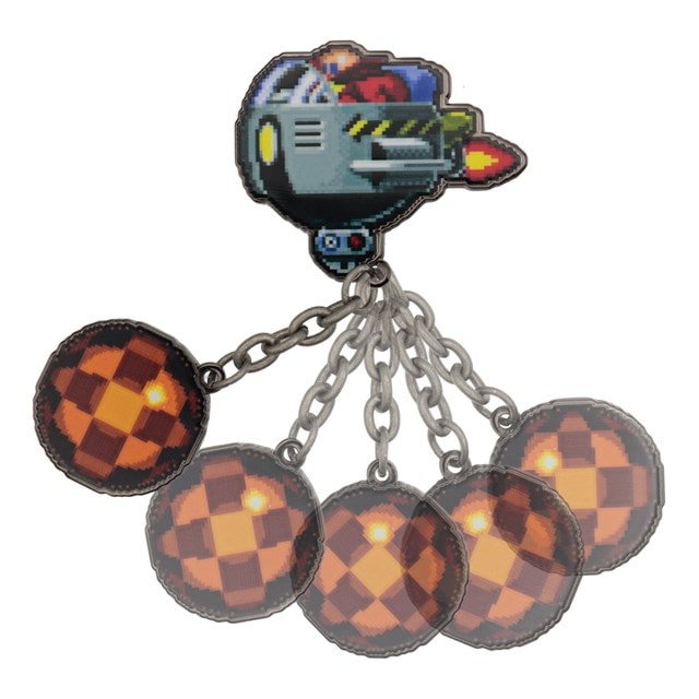 Dr. Eggman Chain Sonic The Hedgehog Pin Badge - 2