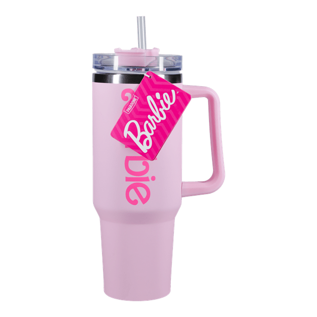 Barbie Travel Cup With Straw - 4