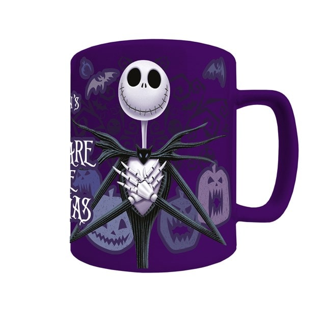 Jack Skellington Nightmare Before Christmas Fuzzy Mug - 3