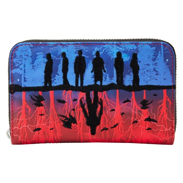 Stranger Things Upside Down Shadows Zip Around Loungefly Wallet - 1