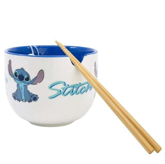 Stitch Lilo & Stitch Ramen Bowl With Chopsticks In Gift Box - 2