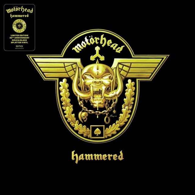 Hammered - Limited Edition 20th Anniversary Gold & Black Splatter Vinyl - 1