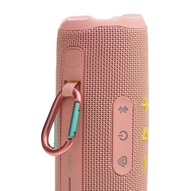 JBL Flip 7 Pink Bluetooth Speaker - 10
