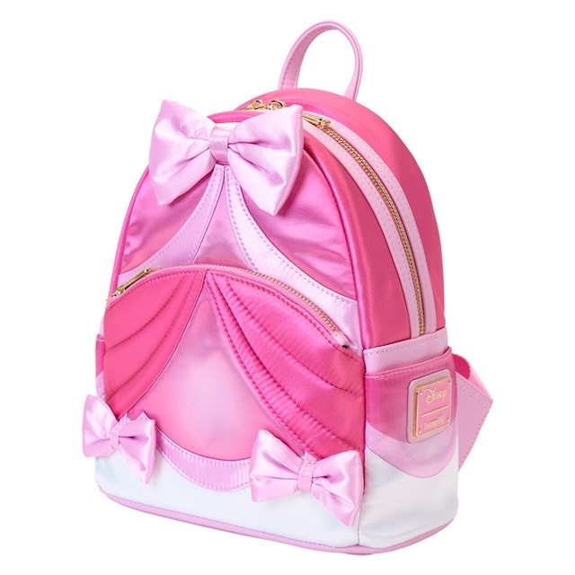 Pink Bow Cinderella 75th Anniversary Loungefly Mini Backpack - 2