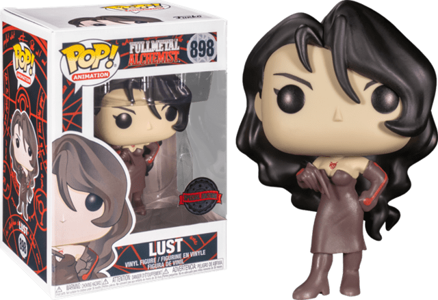 Lust (898) Full Metal Alchemist Pop Vinyl - 1