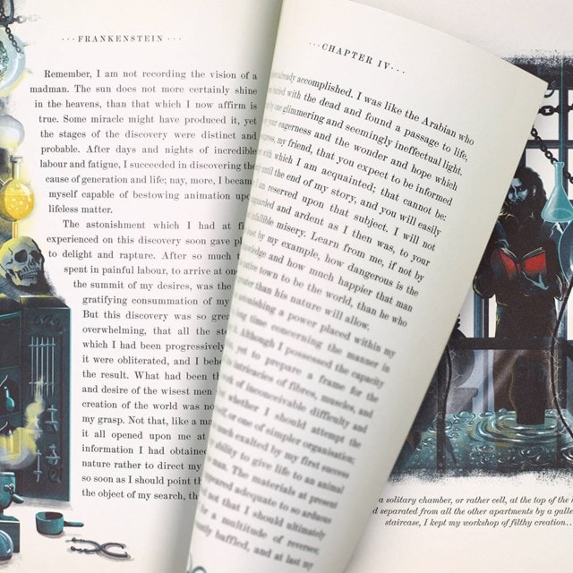 Frankenstein: MinaLima Deluxe Illustrated Edition Hardback By Mary Shelley - 4