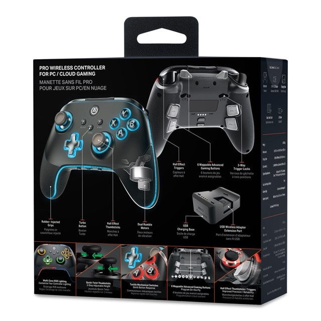 PowerA OPS v3 Pro Wireless Controller for PC and Cloud Gaming with Lumectra - 9