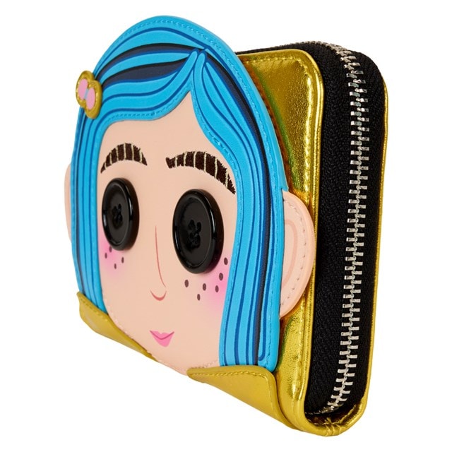 Coraline Doll Cosplay Zip Around Loungefly Wallet - 2