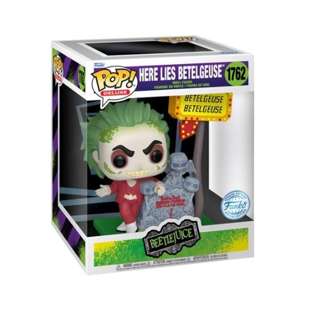 Here Lies Betelgeuse 1762 Beetlejuice hmv Exclusive Funko Pop Vinyl Deluxe - 2