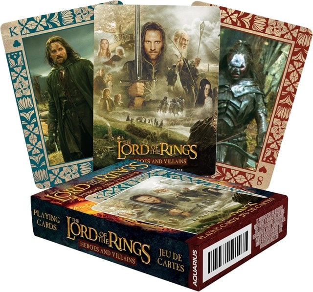 Lord Of The Rings Heroes And Villains Playing Cards - 1