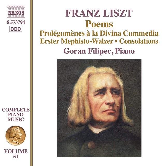 Franz Liszt: Poems/Prolegomenes a La Divina Commedia - 1