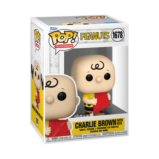 Charlie Brown With Kite 1678 Peanuts Funko Pop Vinyl - 2