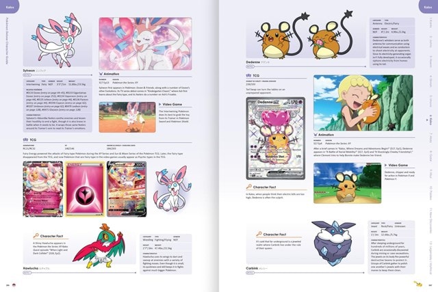Pokemon Deluxe Hardback Character Guide - 3