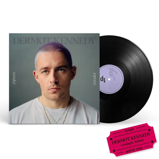 Dermot Kennedy - Sonder - Alt Artwork LP & Limelight, Belfast E-Ticket ...