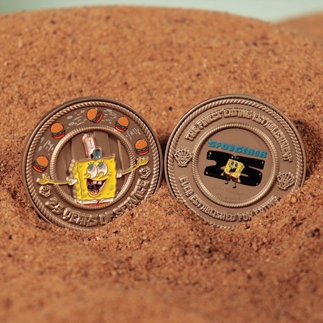 SpongeBob SquarePants 25th Anniversary Coin | Coin | Free shipping over ...