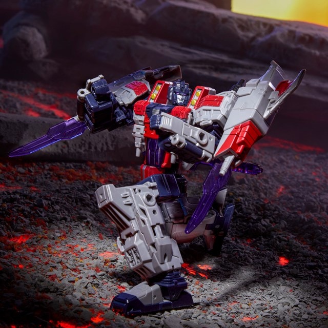 Transformers Legacy United Voyager Class Cybertron Universe Starscream Converting Action Figure - 4