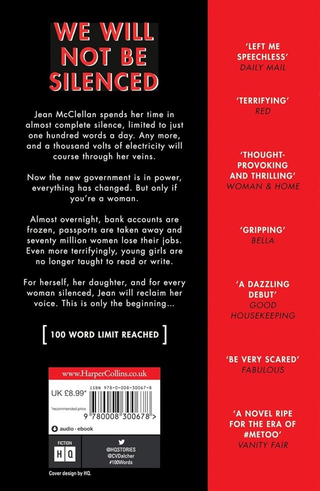 Vox Paperback By Christina Dalcher - 2