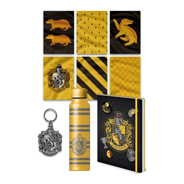 Colourful Crest Hufflepuff Harry Potter Premium Gift Set - 3