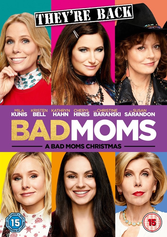 A Bad Moms Christmas Dvd Free Shipping Over £20 Hmv Store
