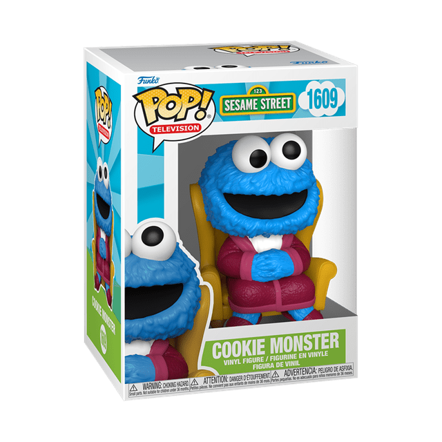 Cookie Monster 1609 Sesame Street Funko Pop Vinyl - 2