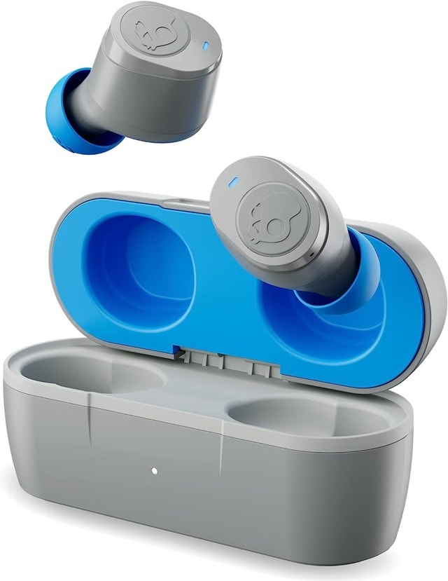 Skullcandy Jib Light Grey/Blue True Wireless Bluetooth Earphones - 1