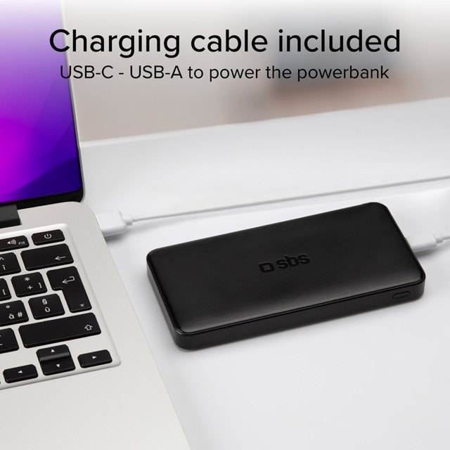 SBS 10W Black 10000mAh Power Bank - 7