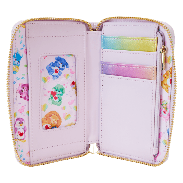 Care Bears Cousins Forest Funzip Around Wallet Loungefly - 4
