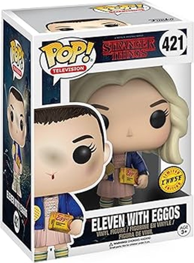 Eleven With Eggos With Chance Of Chase 421 Stranger Things Funko Pop Vinyl - 4