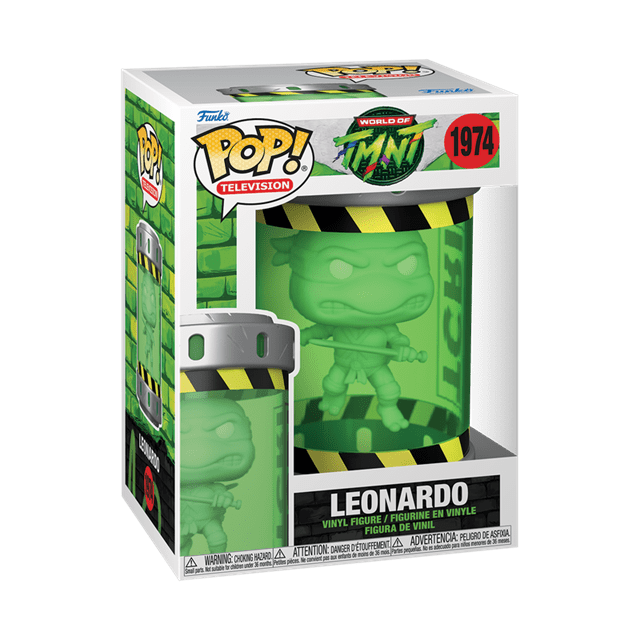 Leonardo (Ooze Canister) 1974 Teenage Mutant Ninja Turtles Funko Pop Vinyl Premium - 2