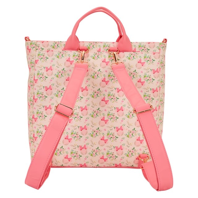 Minnie Mouse Floral Loungefly Convertible Backpack & Tote Bag - 3