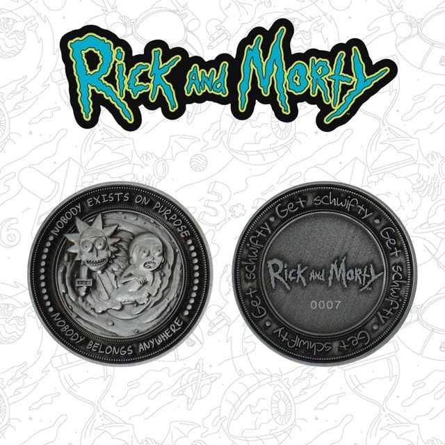 Rick and Morty Limited Edition Collectible Coin - 1