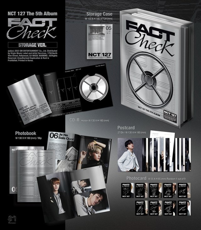 NCT 127 the 5th Album 'Fact Check' (Storage Ver.) - 1