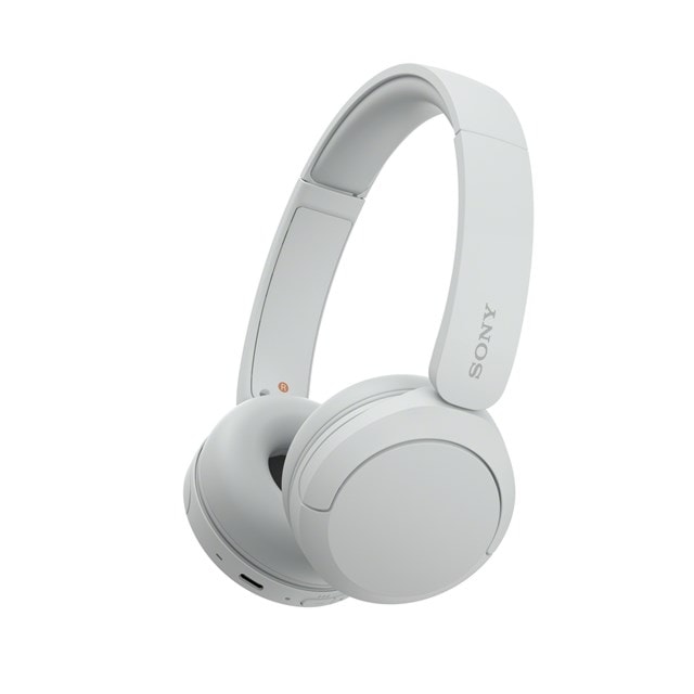Sony WH-CH520 White Bluetooth Headphones - 1