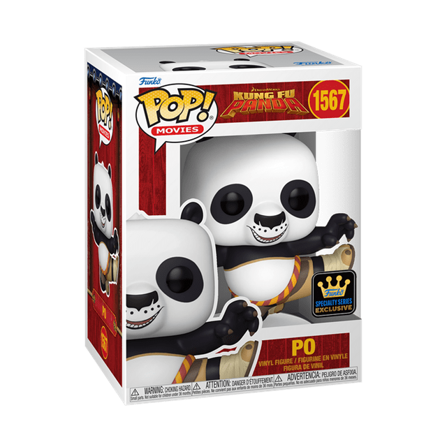 Po With Chance Of Chase 1567 Kung Fu Panda Funko Pop Vinyl - 2
