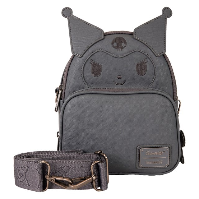 Kuromi Convertible Sanrio Loungefly Mini Backpack - 7
