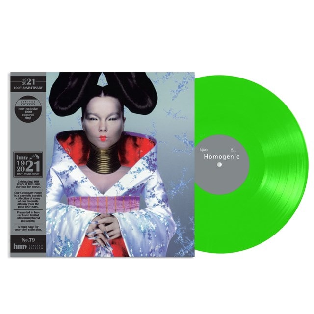 Homogenic (hmv Exclusive) The 1921 Centenary Edition Fern Green Vinyl - 1