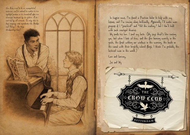 Six Of Crows: Darker Shore: Letters From Ketterdam Hardback By Leigh Bardugo - 3