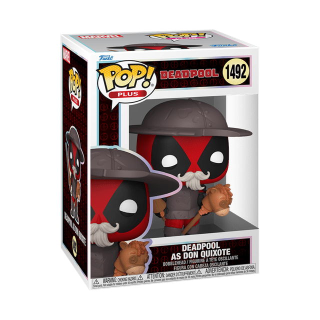 Deadpool As Don Quixote 1492 Deadpool Literary Classics Funko Pop Vinyl - 2