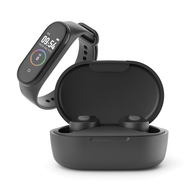 Ledwood Sport Black Smartwatch & True Wireless Bluetooth Earphones - 6