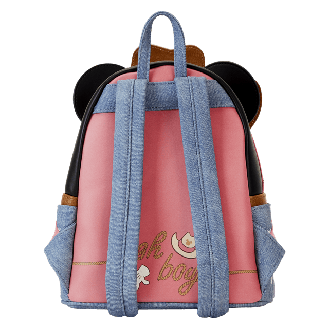 Western Mickey Mouse Cosplay Mini Backpack Loungefly - 4
