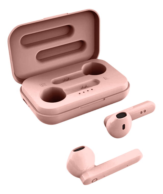 Streetz TWS-106 Light Pink True Wireless Bluetooth Earphones - 2