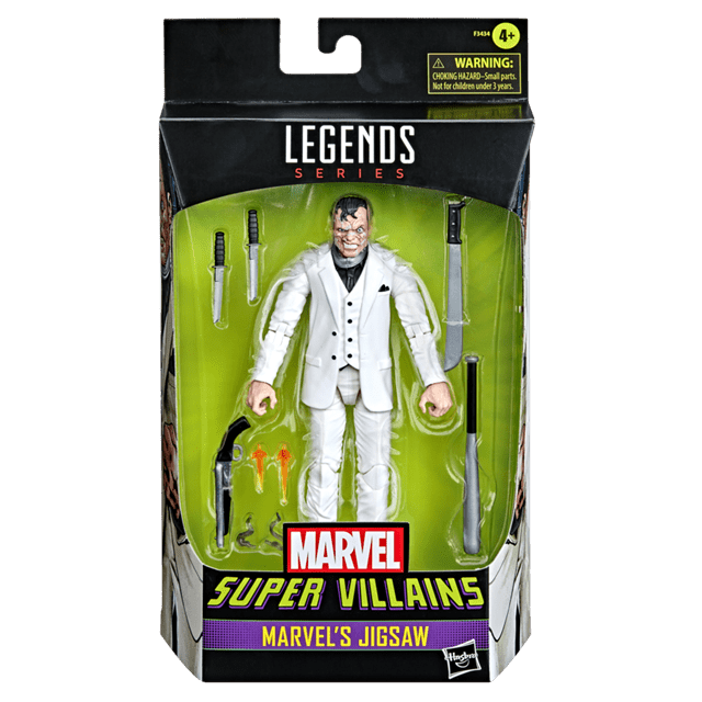 Marvel's Jigsaw Marvel Legends Series Super Villains Action Figure - 6