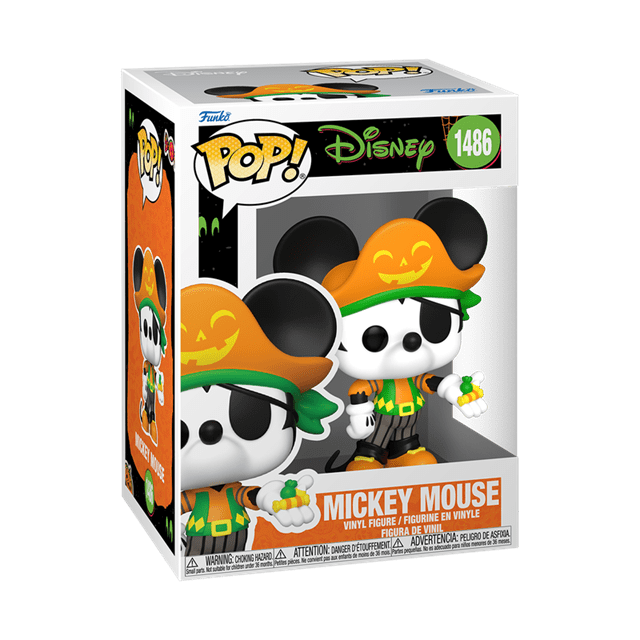 Halloween Pirate Mickey Mouse 1486 Funko Pop Vinyl - 2