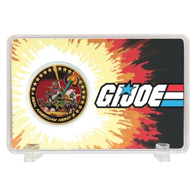 GI Joe A Real American Hero 60th Anniversary 24K Gold Plated Coin - 2