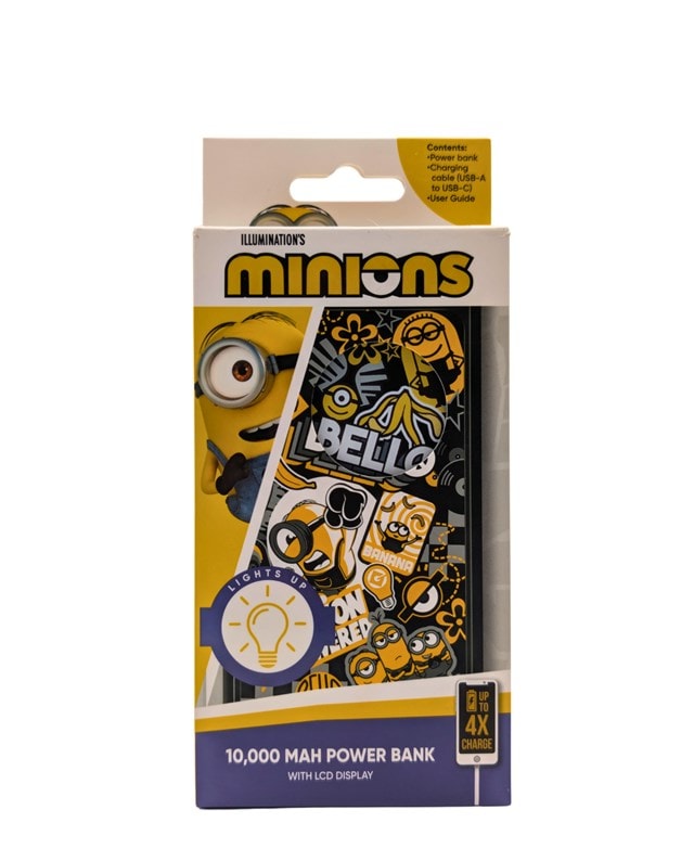 Lazerbuilt Minions Light-Up 10000Mah Power Bank - 4