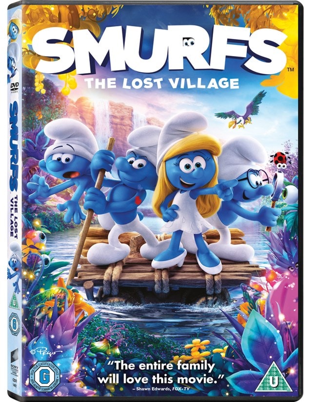 Smurf game - Find the village - boardgame / 2 -6 players