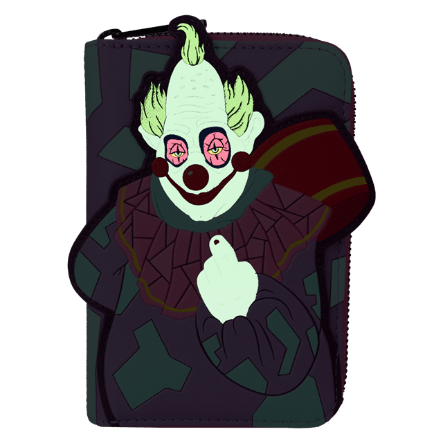 Jumbo Cosplay Killer Klowns From Outer Space Loungefly Zip Around Wallet - 2